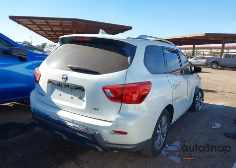 2019 Nissan Pathfinder Sv z USA, uszkodzony, nr VIN 5N1DR2MN9KC620397